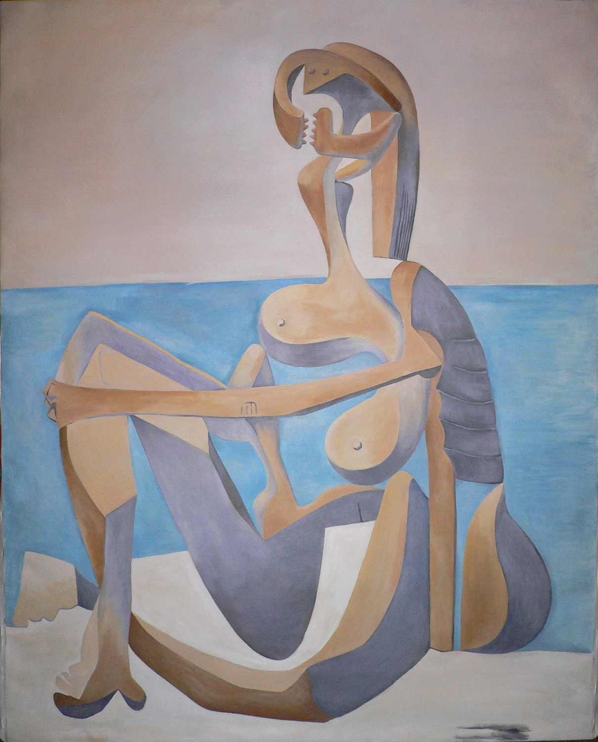 Seated bather